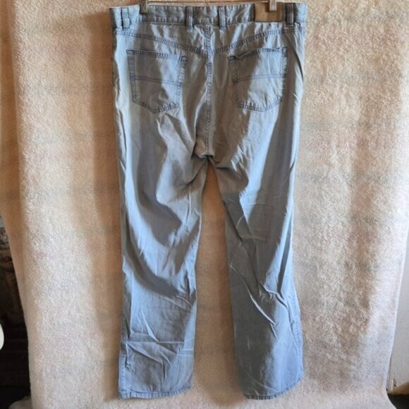 Ermenegildo Zegna Light Blue Straight Leg Men's Jeans 40" - Picture 3 of 5